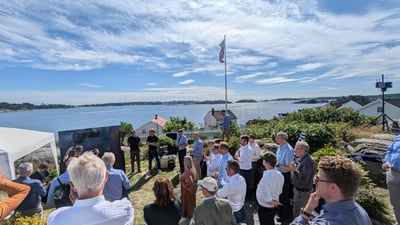 Demonstrerte banebrytende militærteknologi i Arendal
