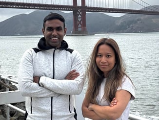 CEO, Leo Pauly & COO, Grace Samosir 