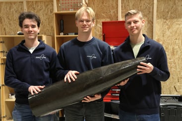 Propulse NTNU targets July rocket launch from Spaceport Trøndelag. Photo: Lars Bugge Aarset/Fremtidens Industri