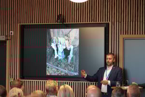 Maksym Karpash, viserektor ved King Danylo University. Foto: Syver Lie Rønningen/Fremtidens Industri