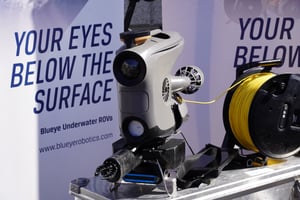 Blueye undervannsdrone. Foto: Lars Bugge Aarset/Fremtidens Indjustri
