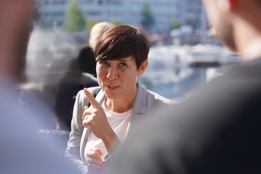Ine Eriksen Søreide. Photo: Lars Bugge Aarset/Fremtidens Industri