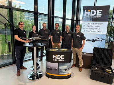 HiDE Industry blir med i NORDSEC: – Viktigere enn noen gang å bygge en selvstendig europeisk dronekapasitet