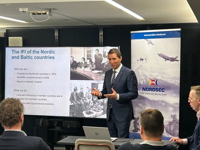 Finsk totalforsvar imponerte under NORDSEC-studietur til Helsinki