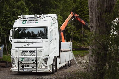 Lomundal Transport inn i NORDSEC