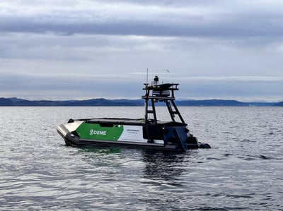 Maritime Robotics leverer avanserte USV-er til DEME