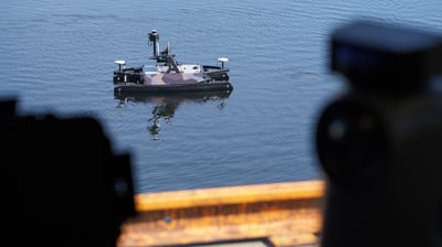 Statnett styrker sikkerheten med autonom farkost fra Maritime Robotics