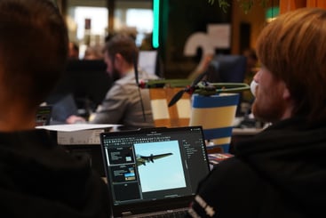 How Norwegian and European teams are solving the future of drone warfare. Photo: Lars Bugge Aarset