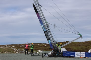 Propulse NTNU:&nbsp;Vellykket oppskyting av raketten 