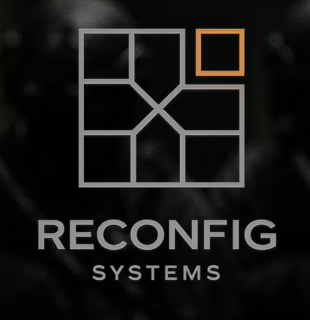 Reconfig logo m bakgrunn