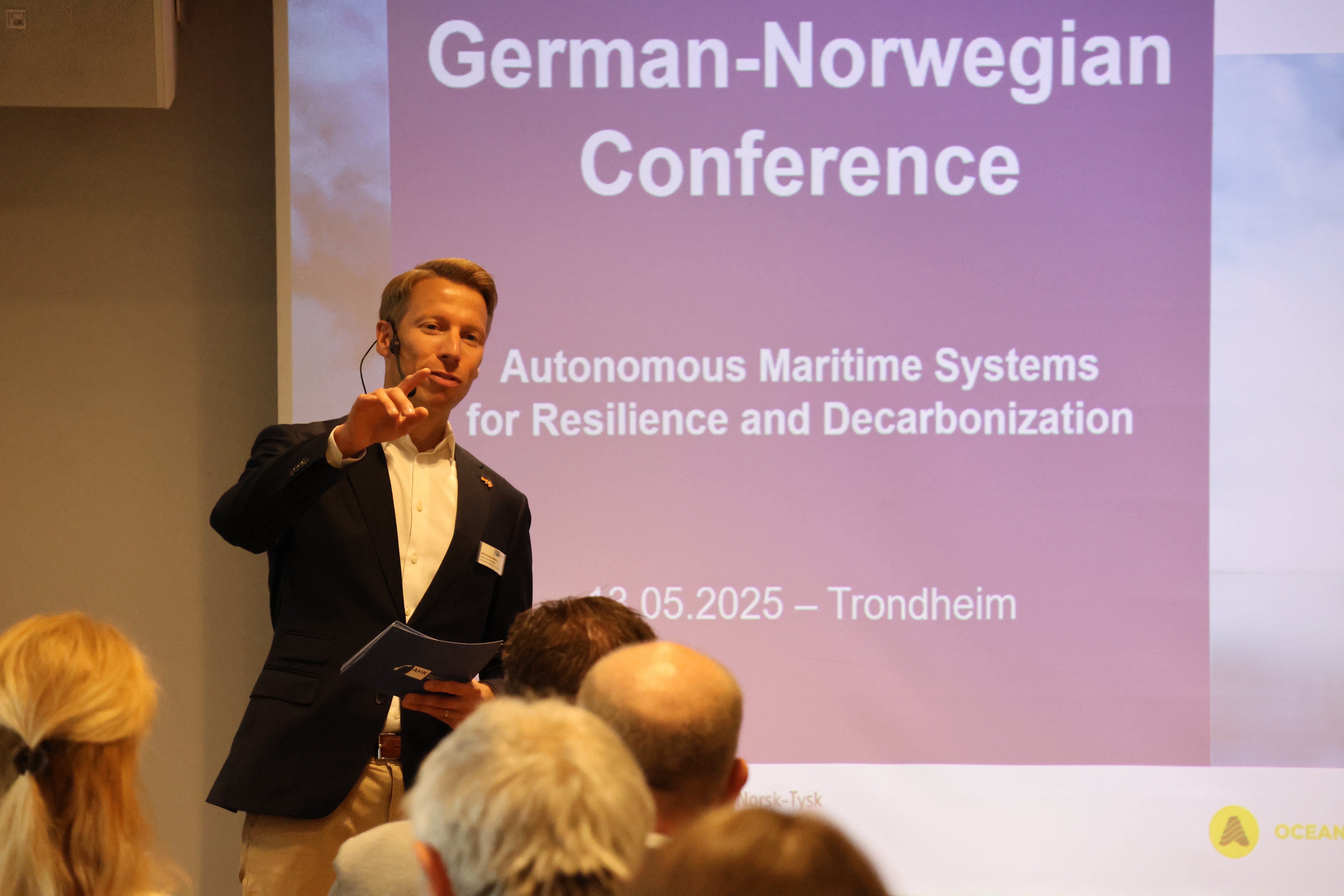 Johan Verbeek Wolthuys, Deutsch-Norwegische Handelskammer. Foto: Lars Bugge Aarset