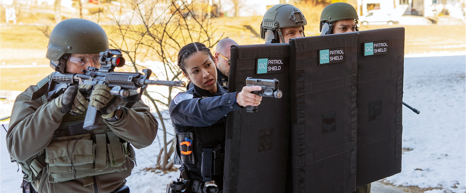 GC Patrol Shield First Rifle Shield to Pass Real-World ASTM Ballistic Shield Standard