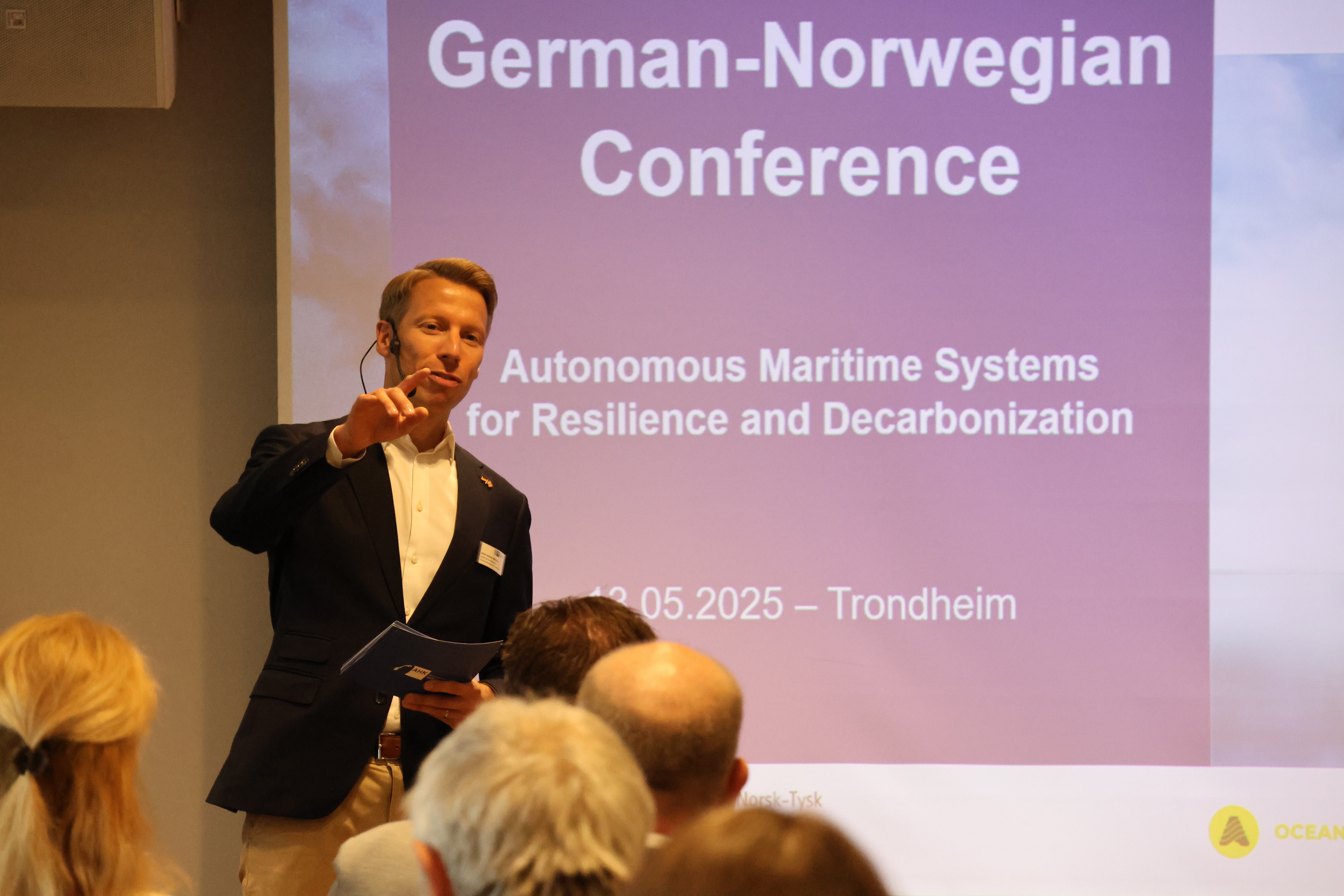 Johan Verbeek Wolthuys, Deutsch-Norwegische Handelskammer. Foto: Lars Bugge Aarset