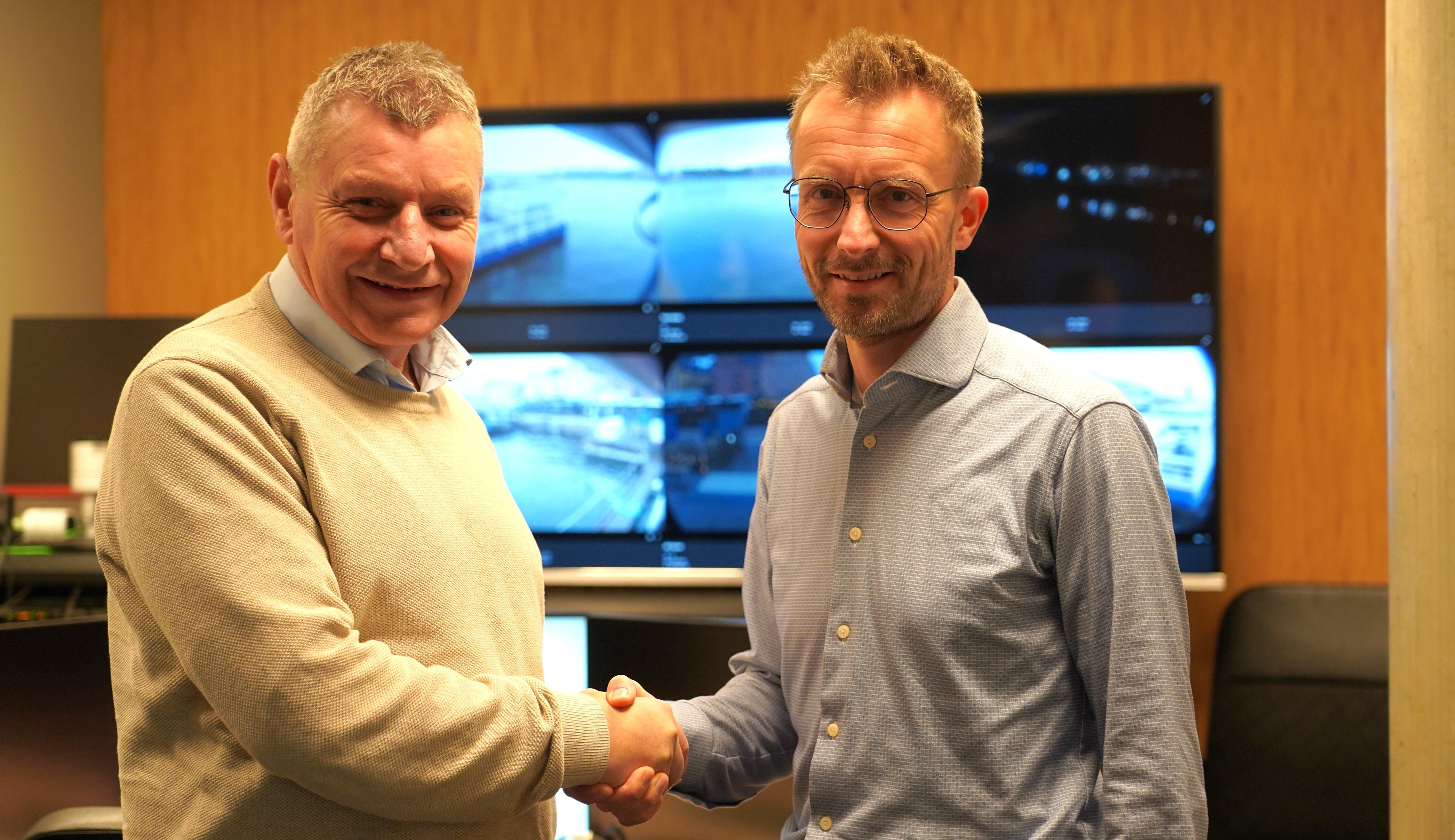 Ebbe Deraas, NORDSEC og Øyvind Smogeli, Zeabuz. Foto: Lars Bugge Aarset/Fremtidens Industri